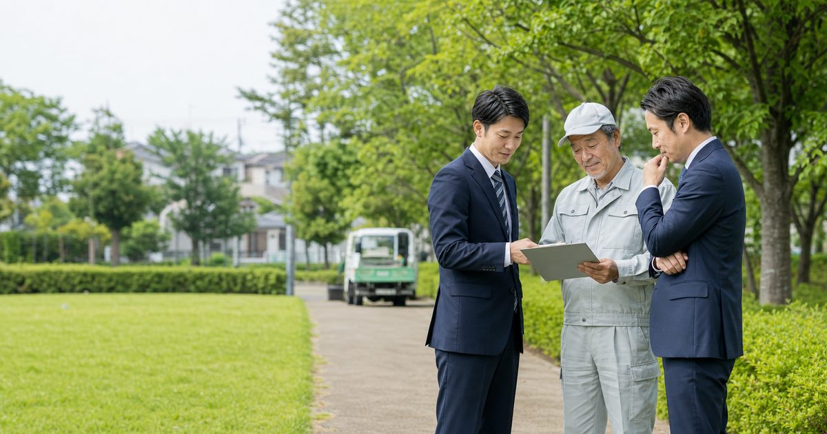 鎌ケ谷市の造園・緑地管理会社M&Aと事業承継を検討する経営者たち